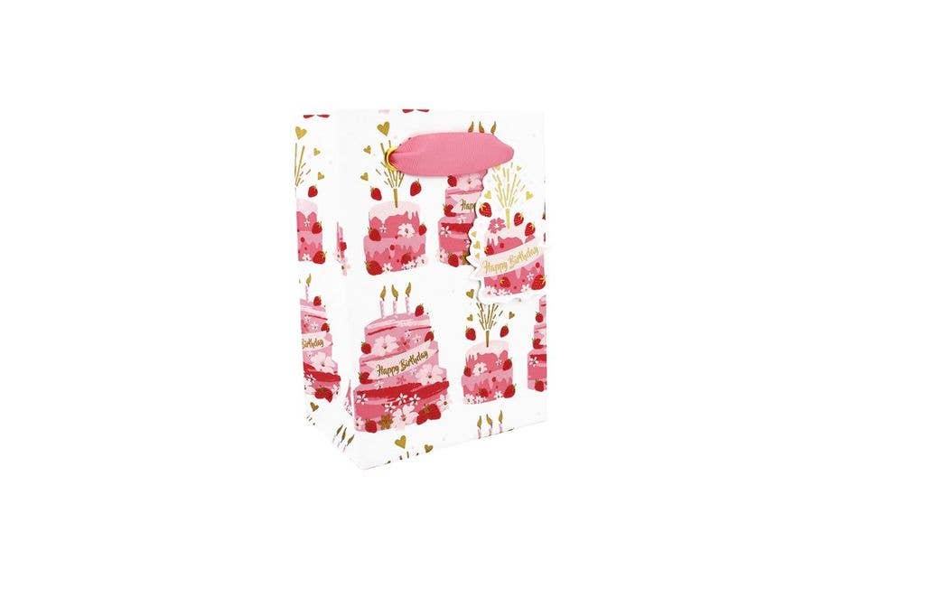 Birthday Cakes Small Gift Bag