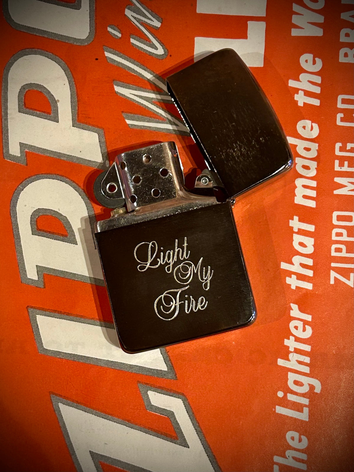 Zippo 1941 Replica Black Ice Windproof Lighter