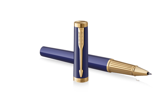 Parker Ingenuity Blue & Gold Rollerball Pen