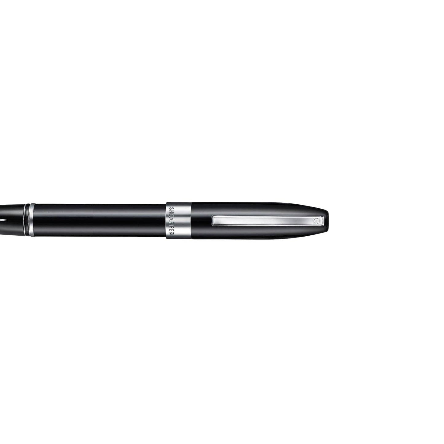 Sheaffer Legacy Glossy Black Inlaid Nib Fountain Pen (Medium) with Chrome-Plated Trims