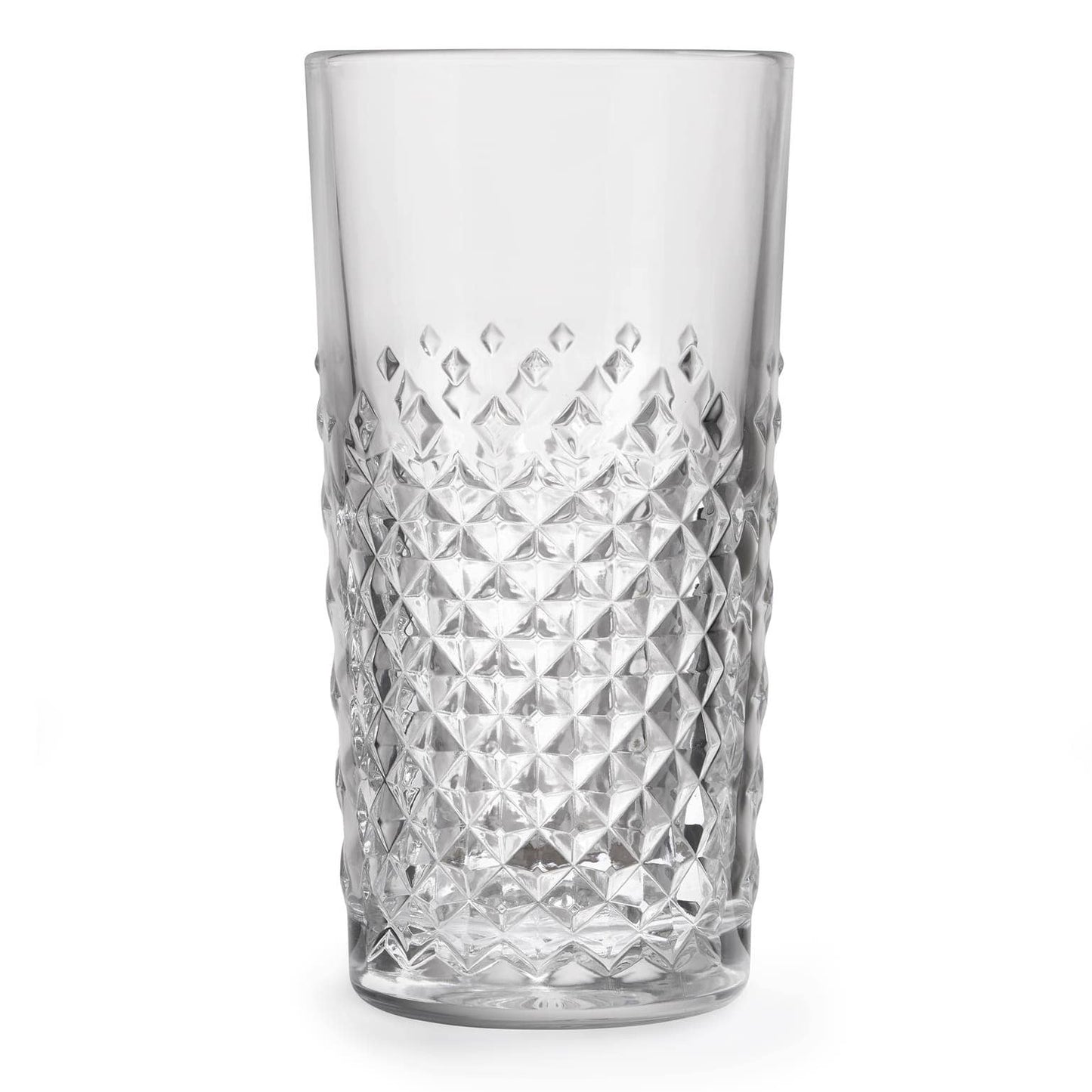Libbey Cut Glass Carats 14 oz. Tumbler Glass