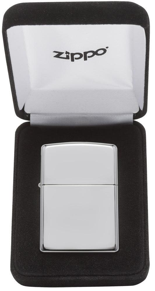 Zippo High Polish Sterling Silver Windproof Lighter