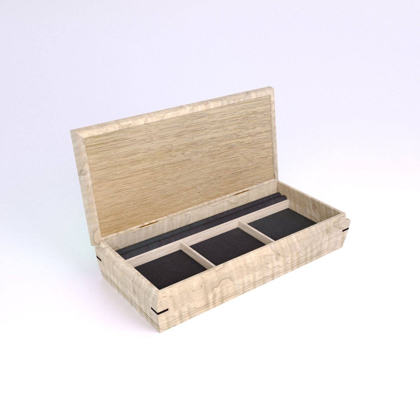 Handmade "Sentinel" Wooden Jewelry/Valet Box