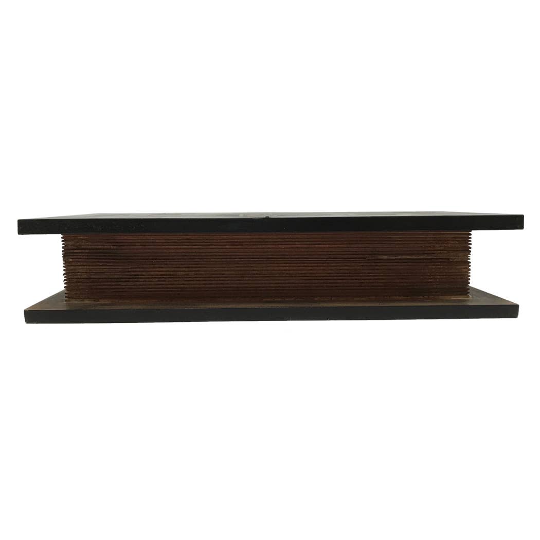 Hardcover Book Wood Safe Storage Box (2 Colors)