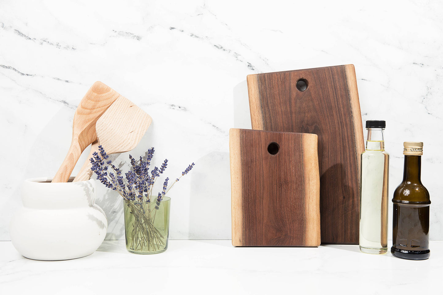 Handmade Black Walnut Live Edge Cutting Boards (Medium or Large)