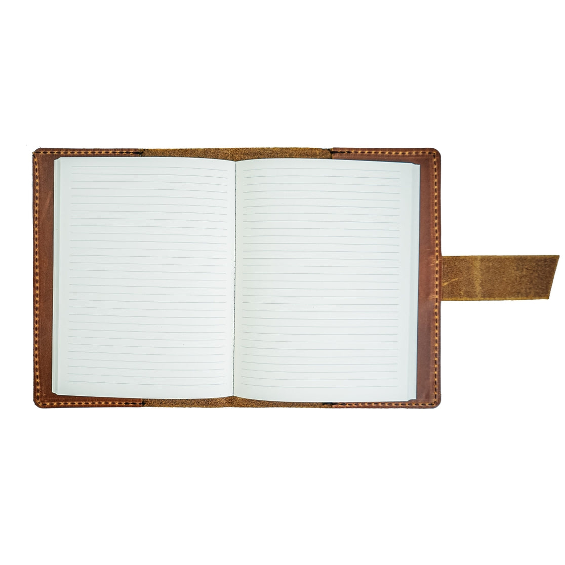 Handmade Switchback Leather Notebook