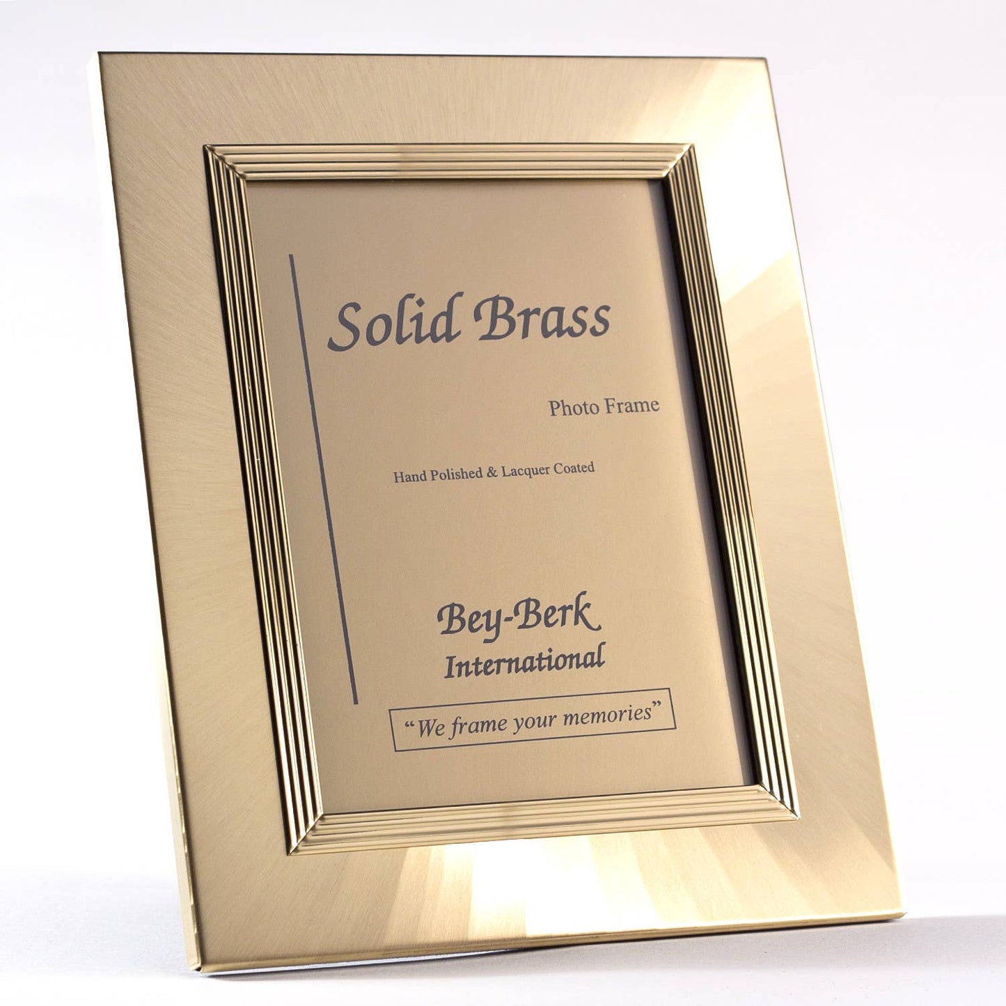 Solid Brass 4"x6" Radiant Picture Frame