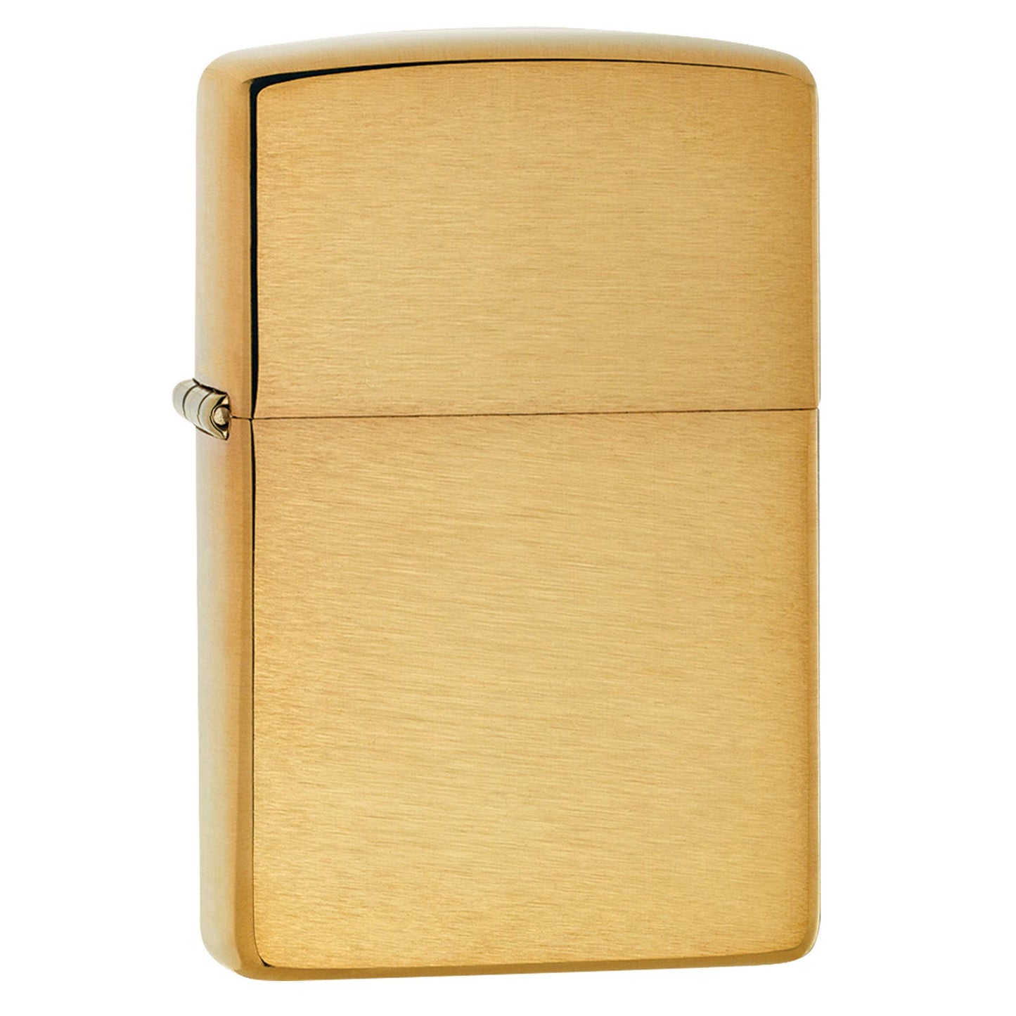 Zippo Classic Brushed Finish Brass Windproof Lighter