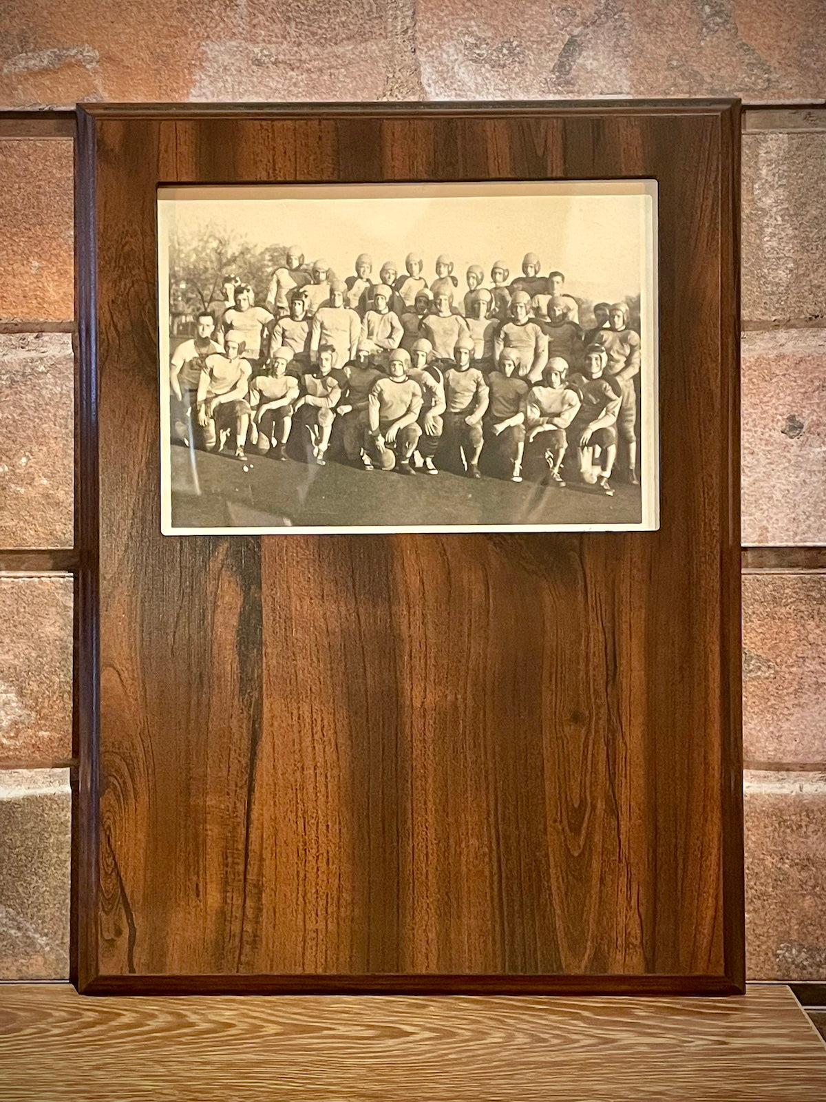Cherry Wood Photo Plaque