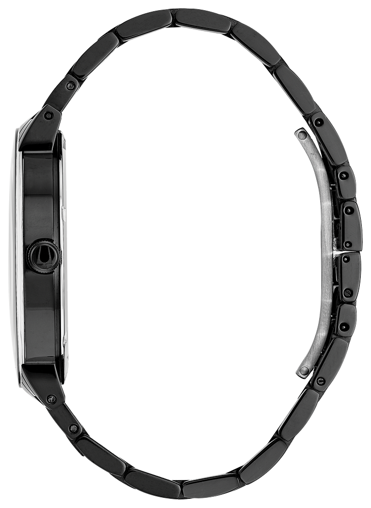 Bulova Futuro Black & Diamond Watch