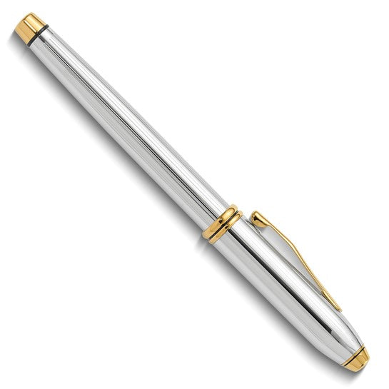 Cross® Townsend Medalist® Chrome and 23 Karat Gold Plated Trim Fountain Pen