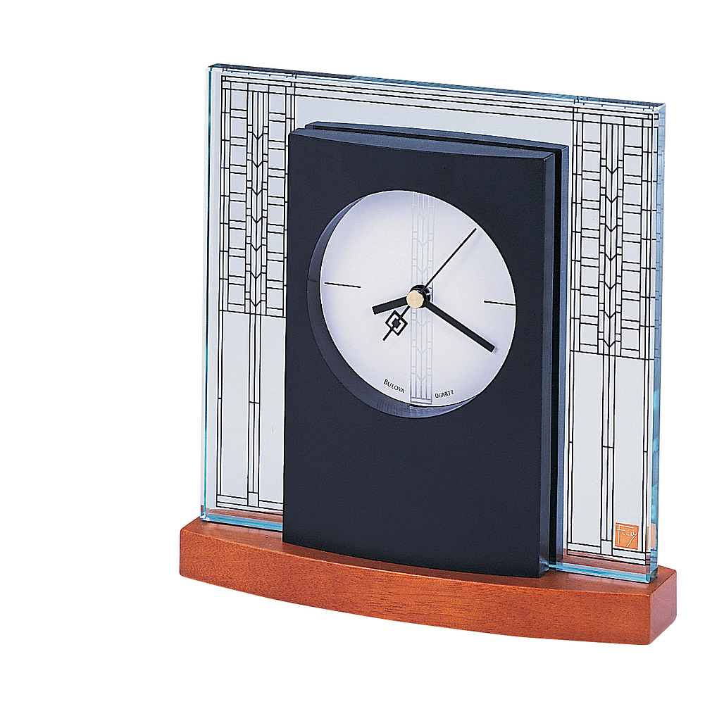 Bulova Frank Lloyd Wright Glasner House Clock