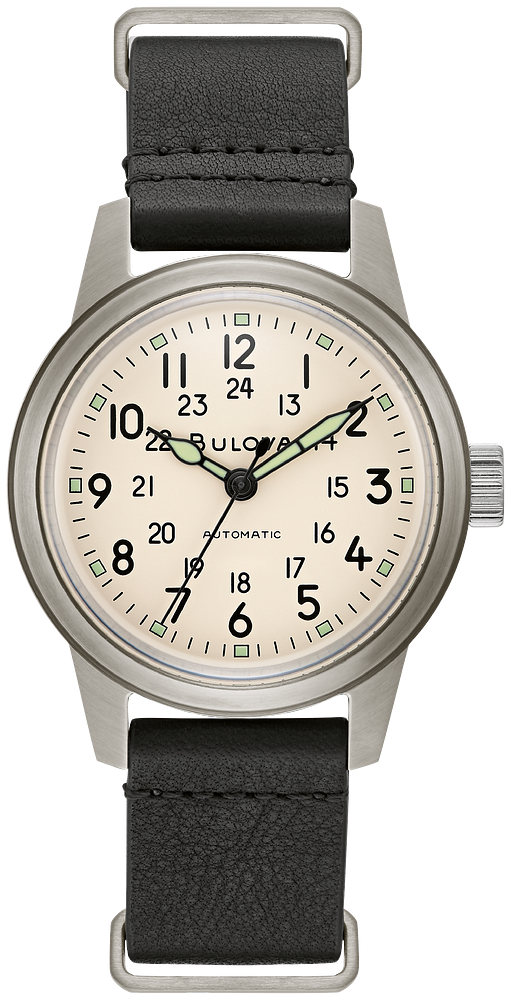 Bulova Field Military Style Automatic Hack Watch