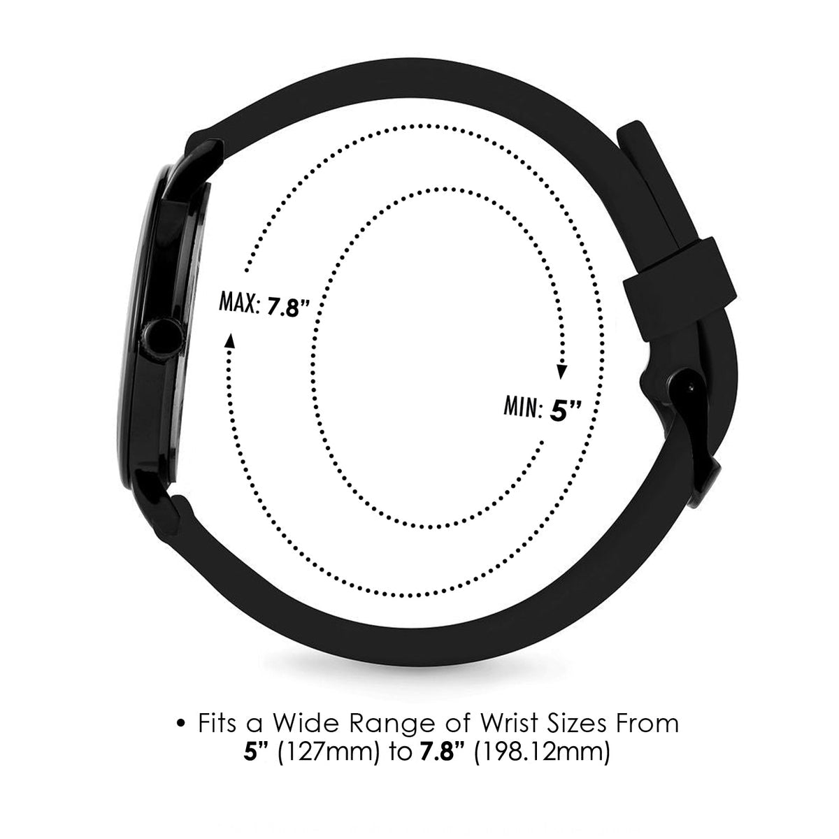 Speidel Original Scrub Watch™ with Black Dial