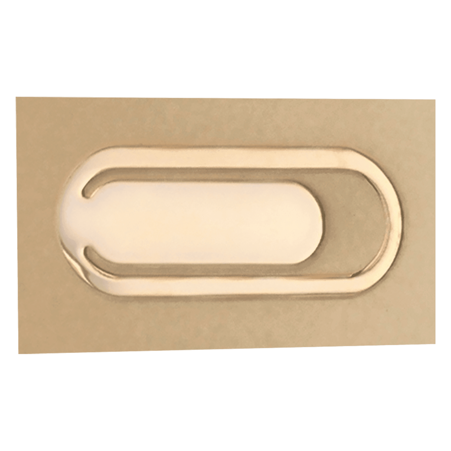 Gold Plated Clip Bookmark