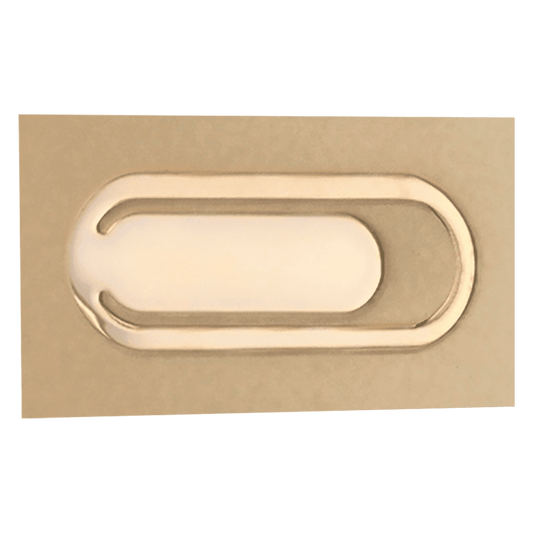 Gold Plated Clip Bookmark