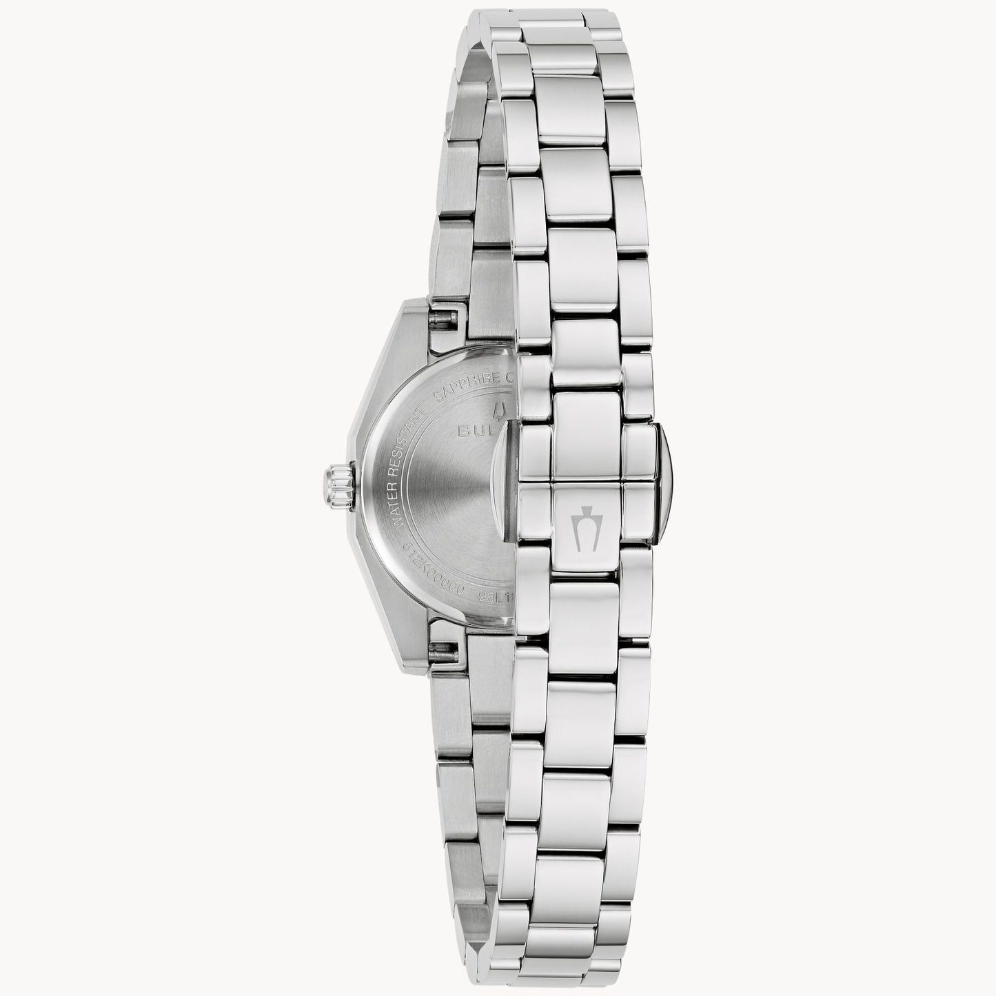 Bulova Ladies Surveyor Silver with Light Blue Dial Watch