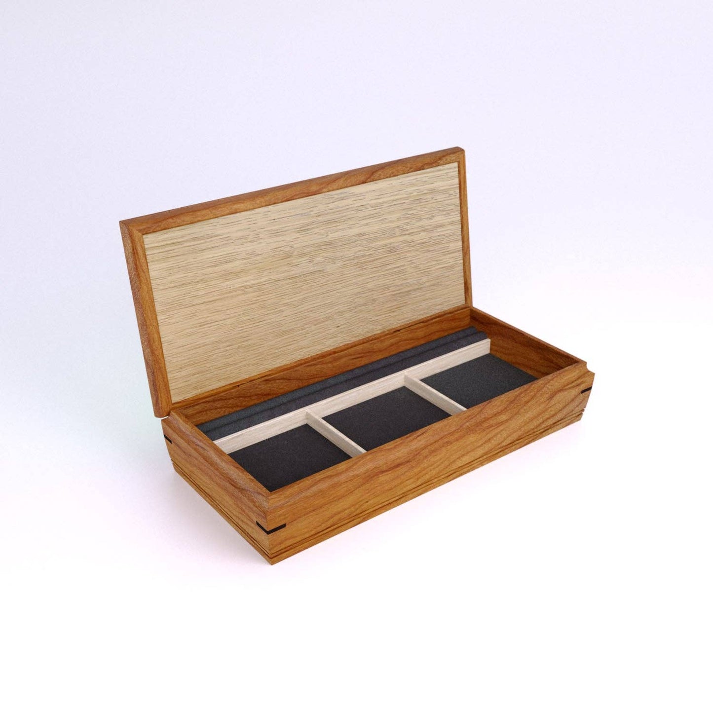 Handmade "Sentinel" Wooden Jewelry/Valet Box