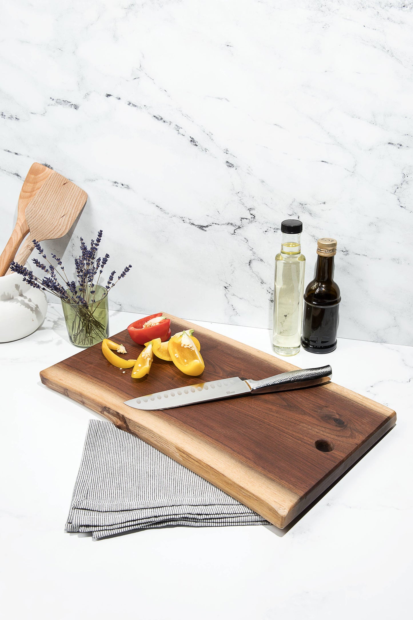 Handmade Black Walnut Live Edge Cutting Boards (Medium or Large)