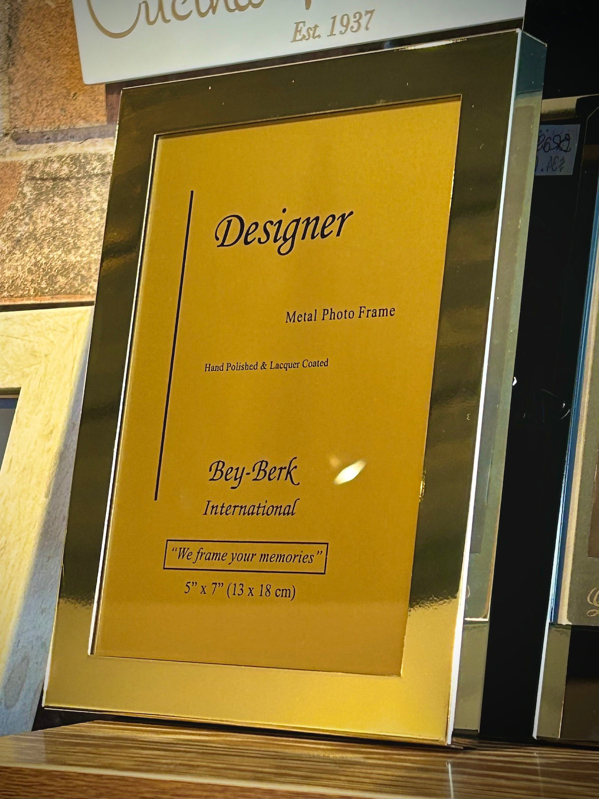 Brass Picture Frame