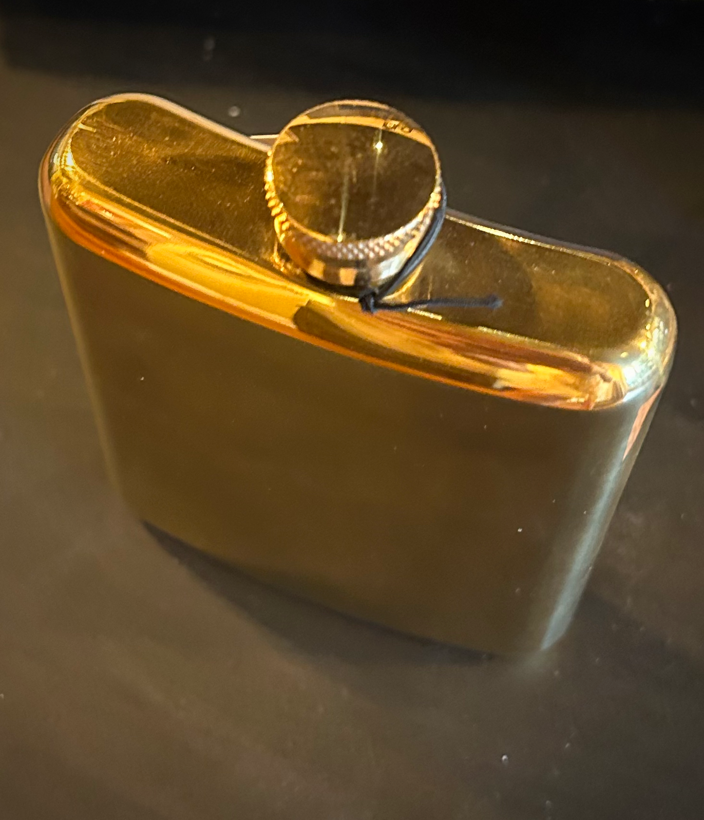 14kt Gold Plated Flask