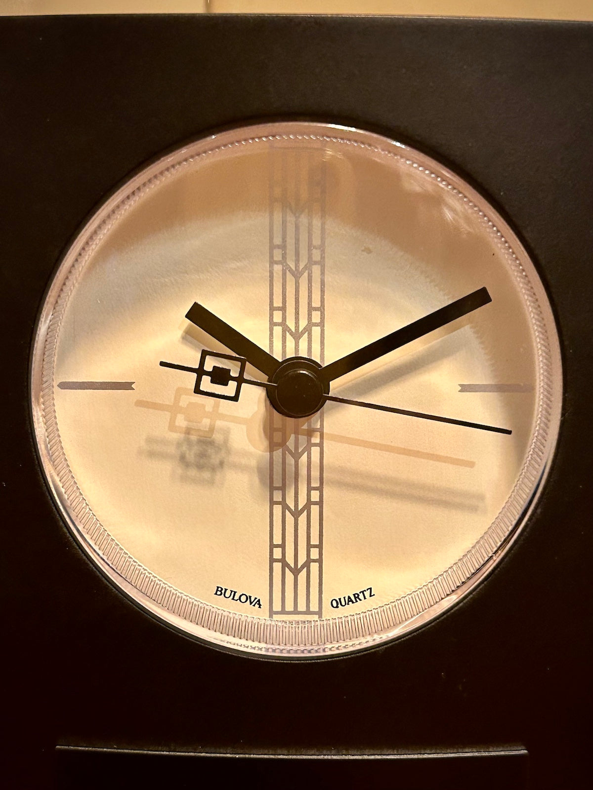 Bulova Frank Lloyd Wright Glasner House Clock