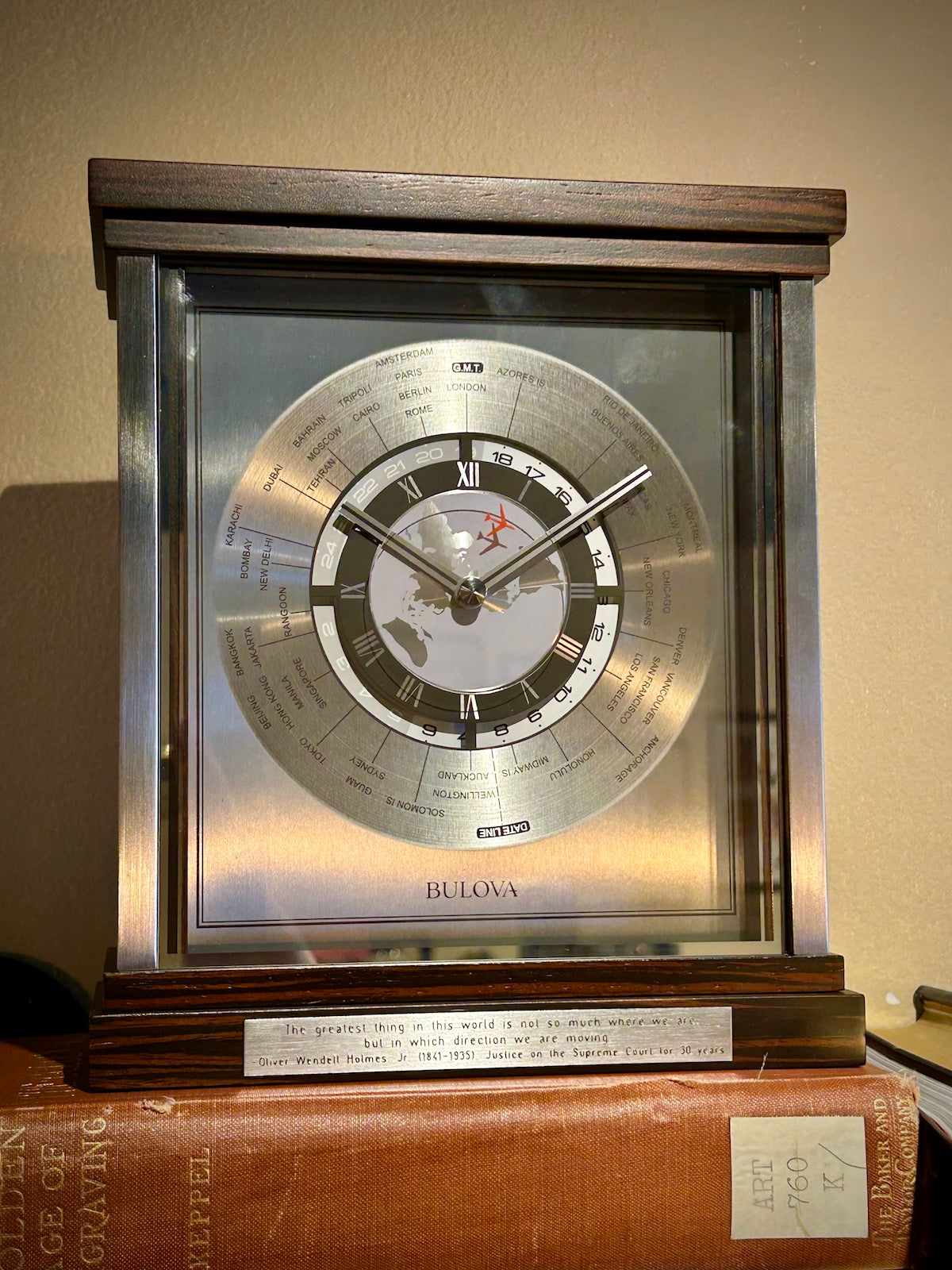 Bulova Wyndmere World Time Executive Clock