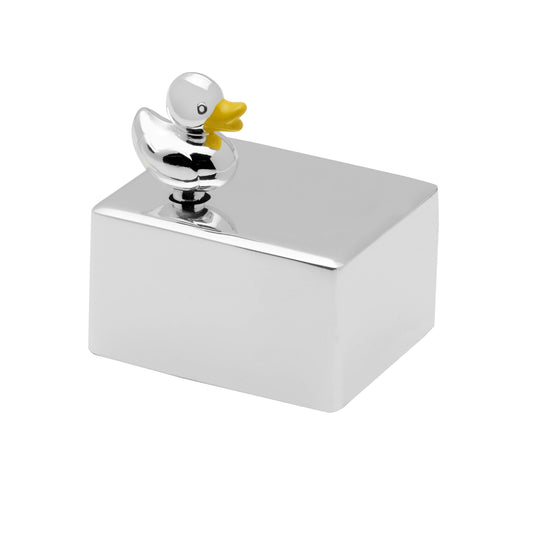 Wallace Baby Duck Silverplated Lullaby Music Box