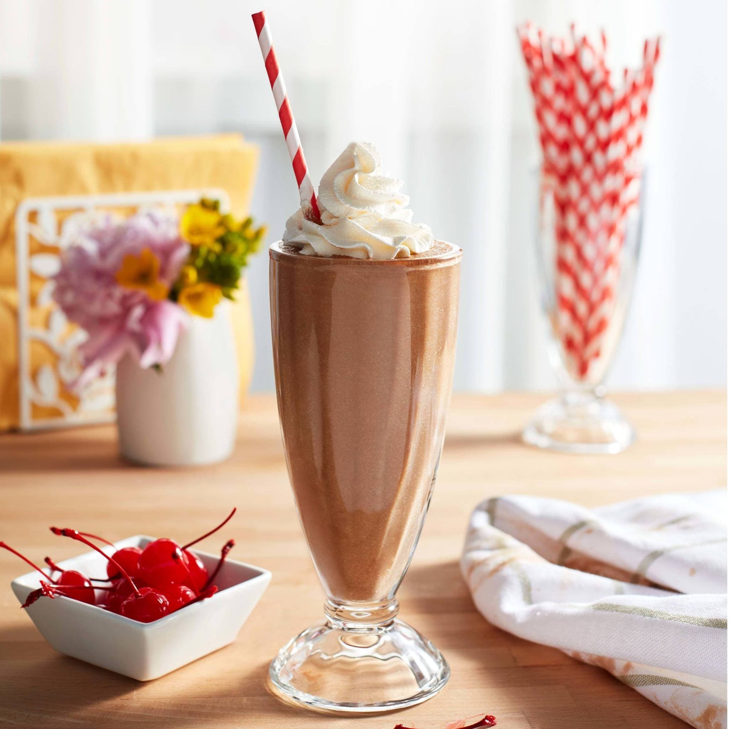 Libbey Fountain Shoppe 12 oz Milkshake/Ice Cream Glass