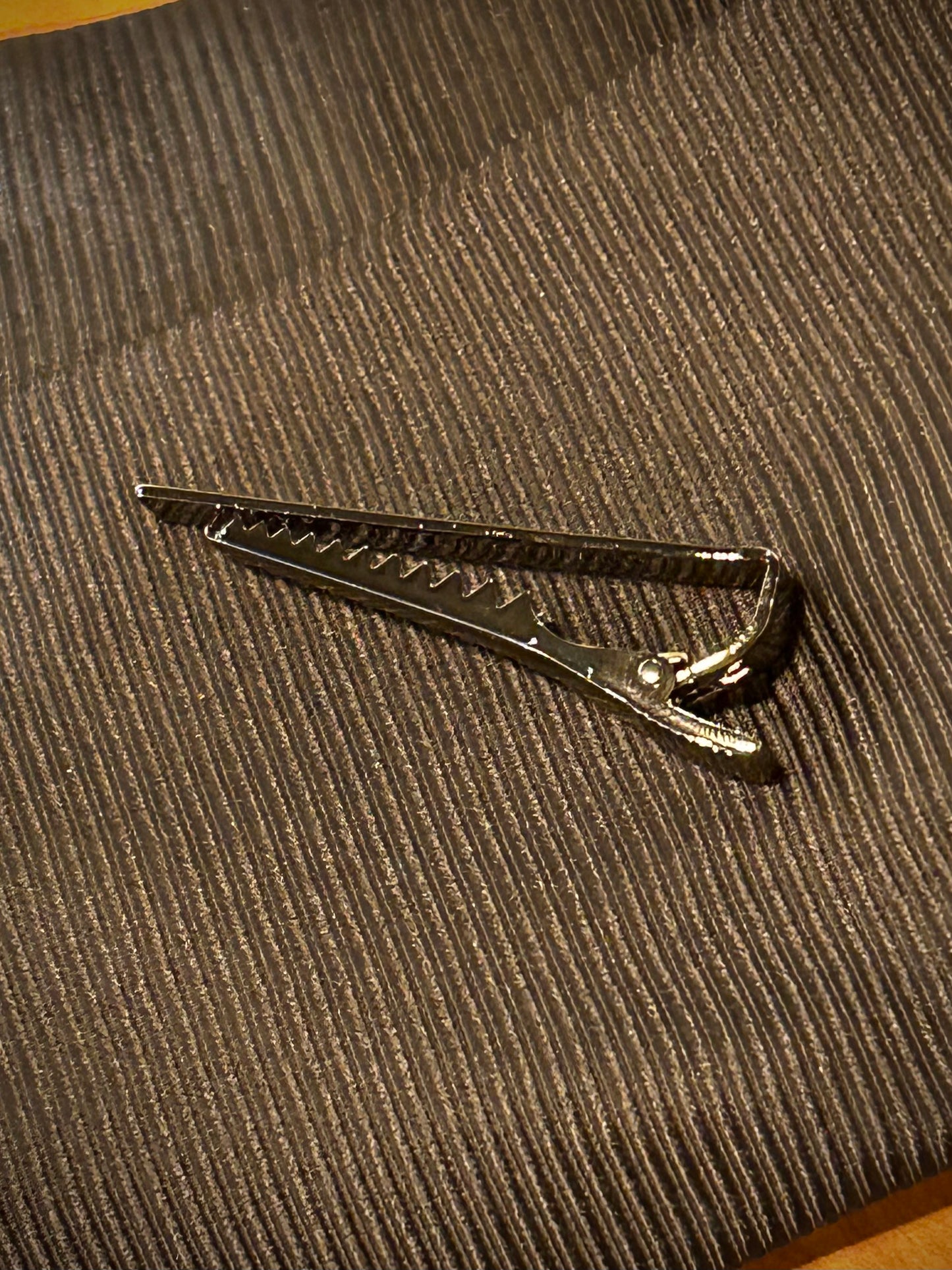 Classic Gunmetal Tie Bar