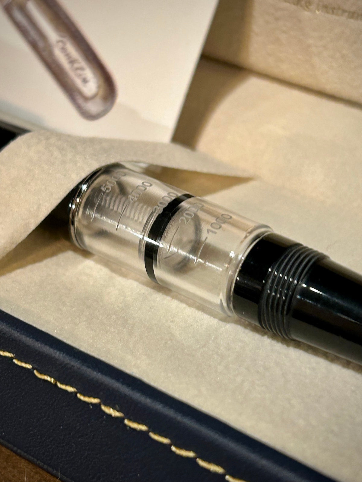 Conklin Heritage Word Gauge™ Black Fountain Pen
