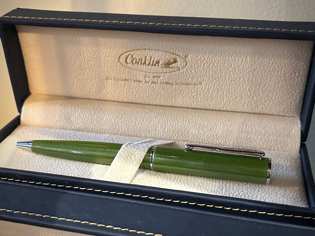 Conklin Coronet™ Olive Ballpoint Pen
