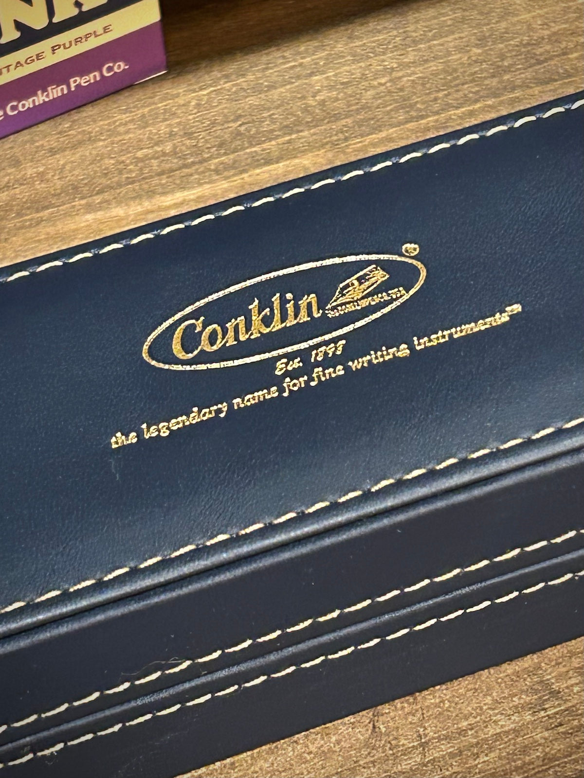 Conklin All American Raven Black Fountain Pen