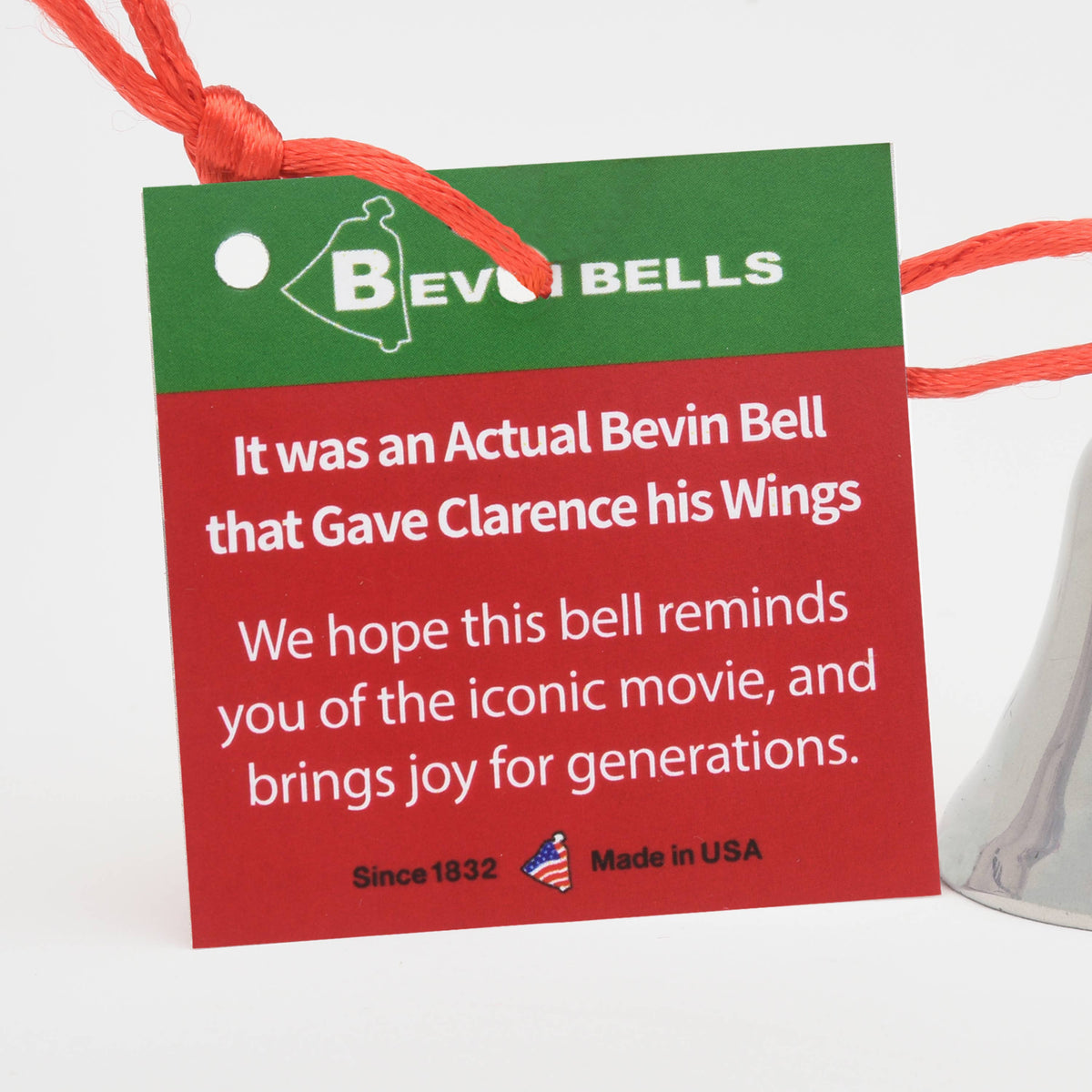 It's a Wonderful Life Small Ornament Bell in Gift Box
