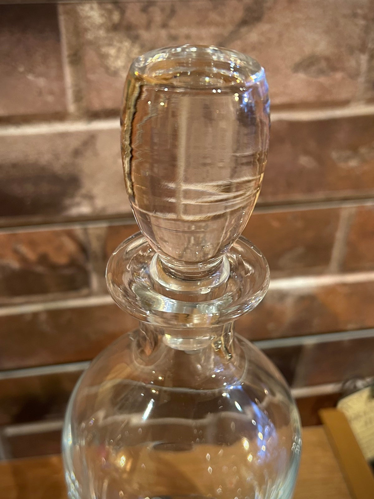 Godinger Rondo Handmade Footed Decanter