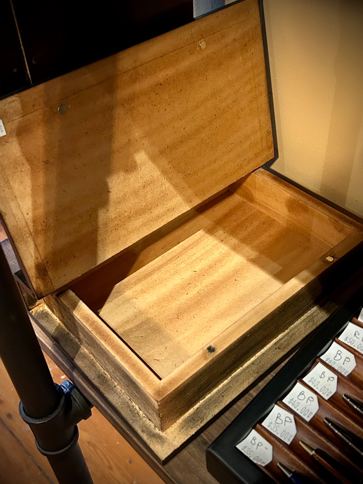 Hardcover Book Wood Safe Storage Box (2 Colors)