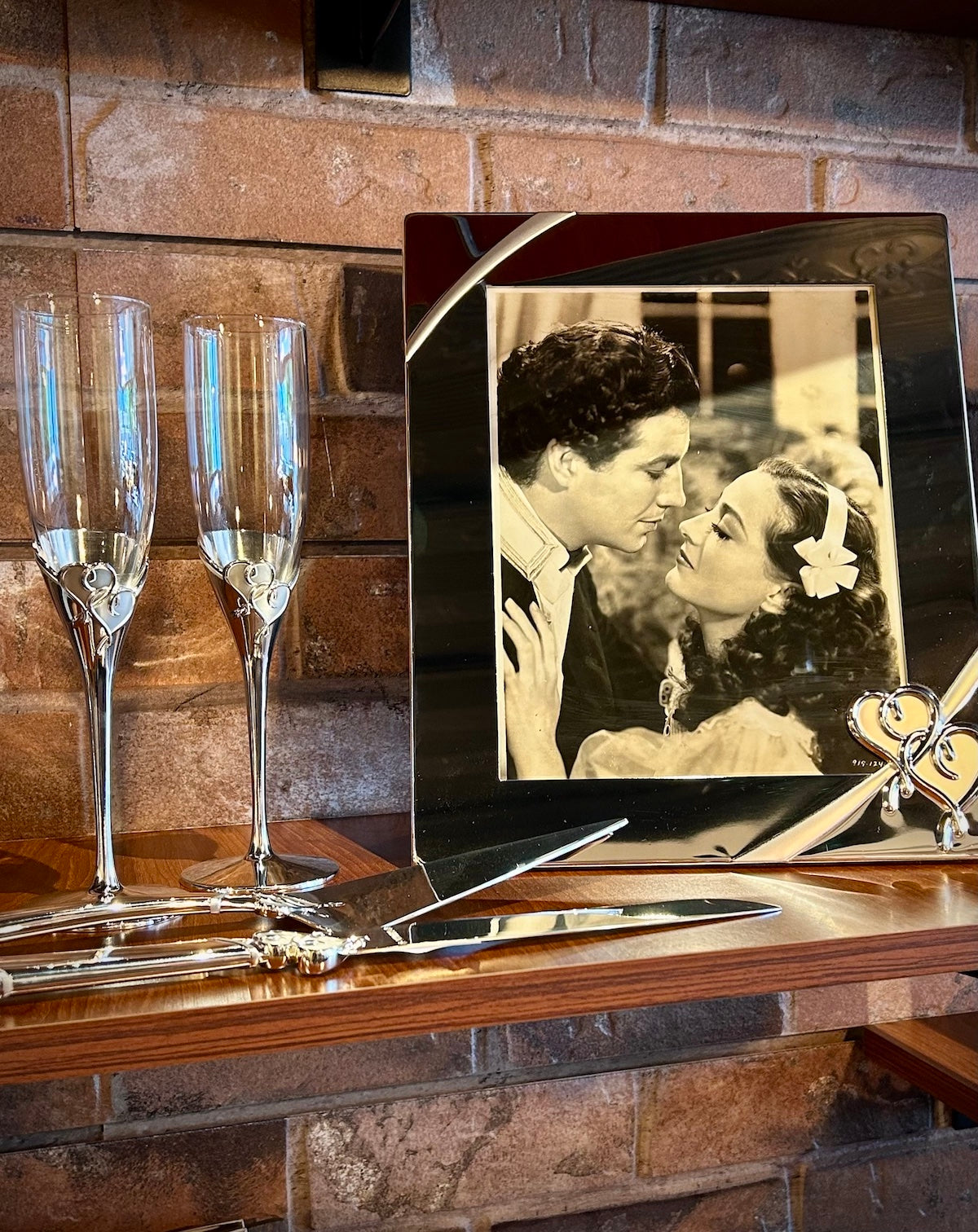Lenox True Love Silver Plate Frame