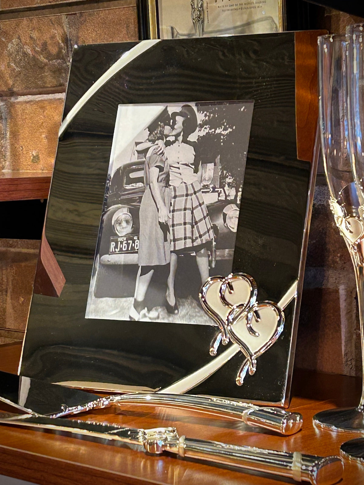 Lenox True Love Silver Plate Frame