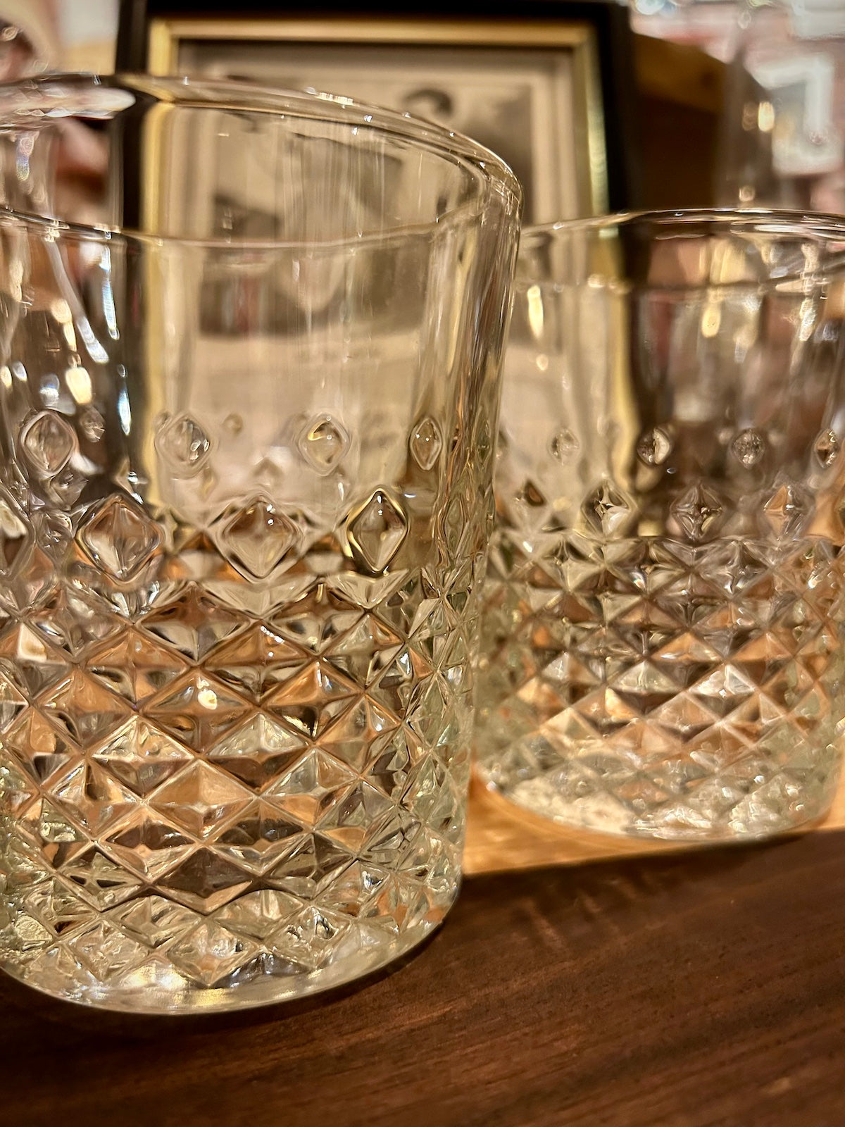 Libbey Cut Glass Carats 12 oz. Double Old Fashioned