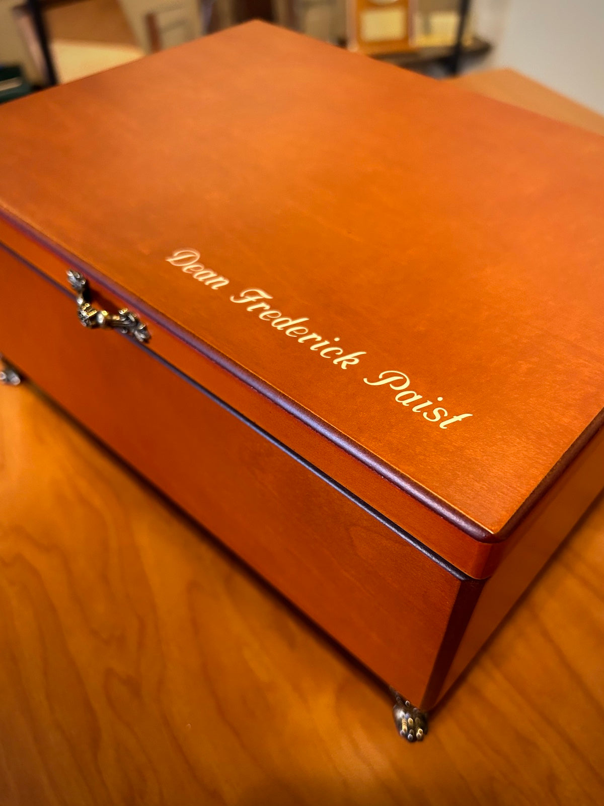 Mele & Co. "Kinsley" Wooden Jewelry Box