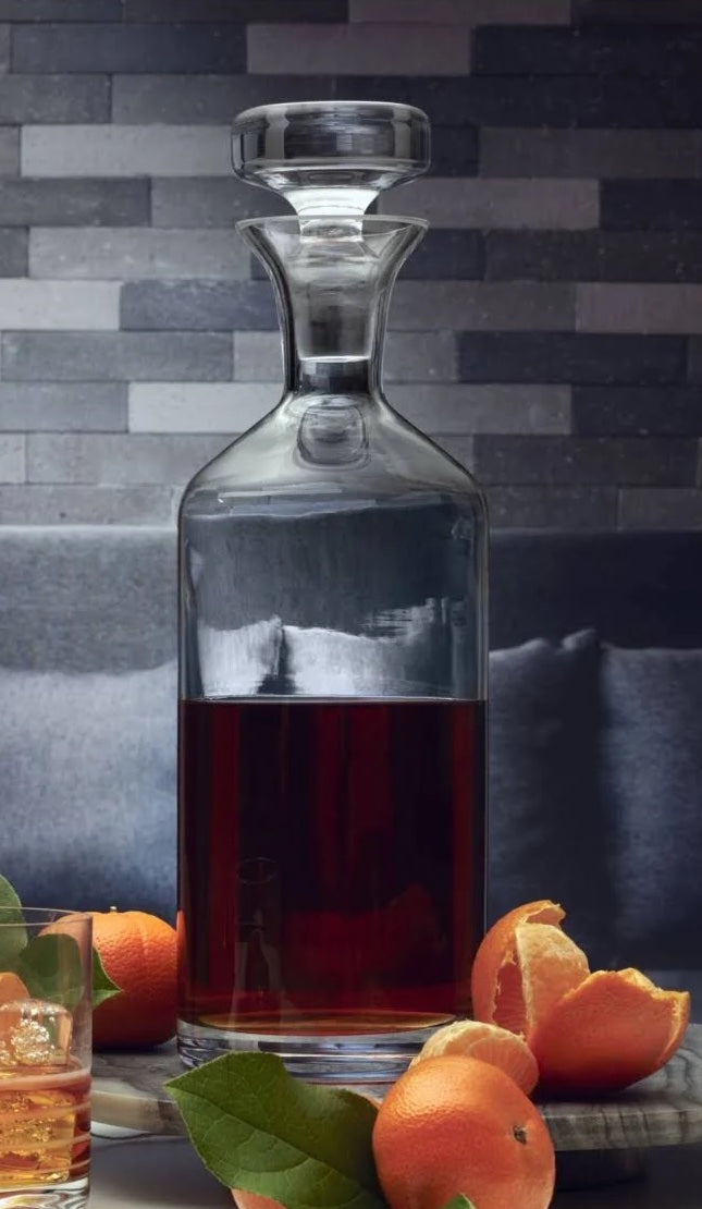 Mikasa Cal Handcrafted Crystal Wine Decanter