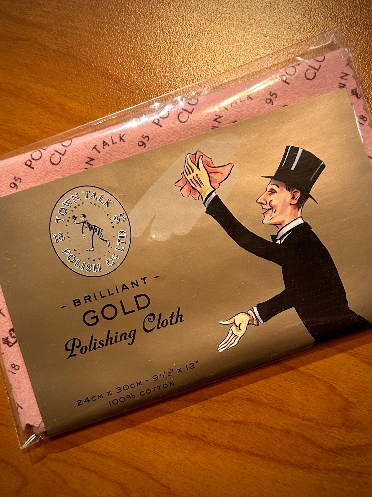 Town Talk Polishing Cloths (9.5 x 12") for Silver, Gold, Fashion Jewelry and Gemstones