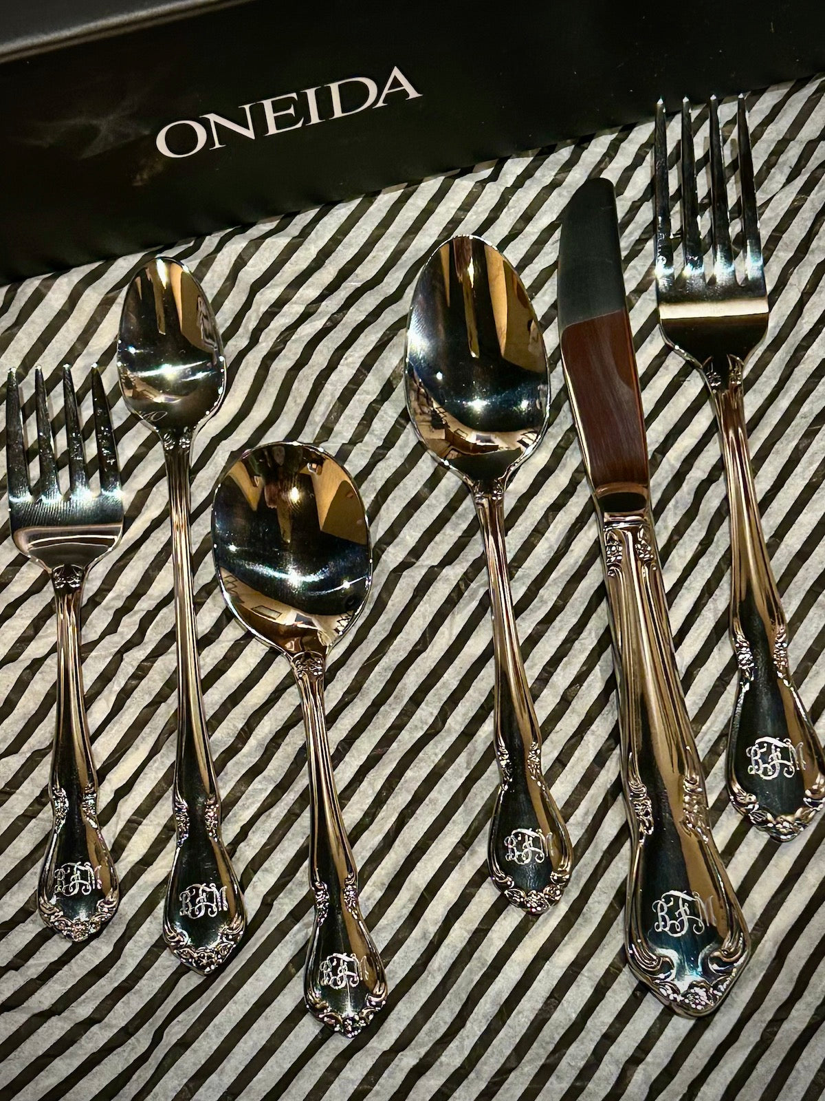 Oneida Community Chateau 6 Piece Baby & Child Progress Set