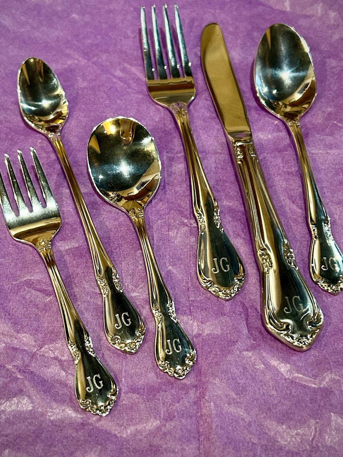 Oneida Community Chateau 6 Piece Baby & Child Progress Set