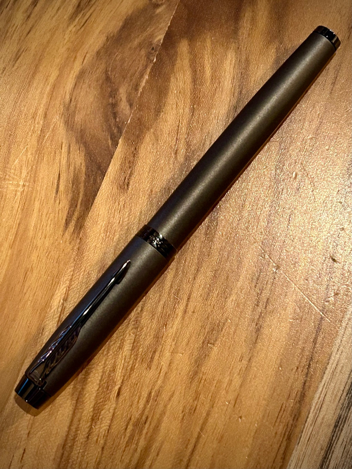 Parker IM Monochrome Gunmetal Rollerball Pen
