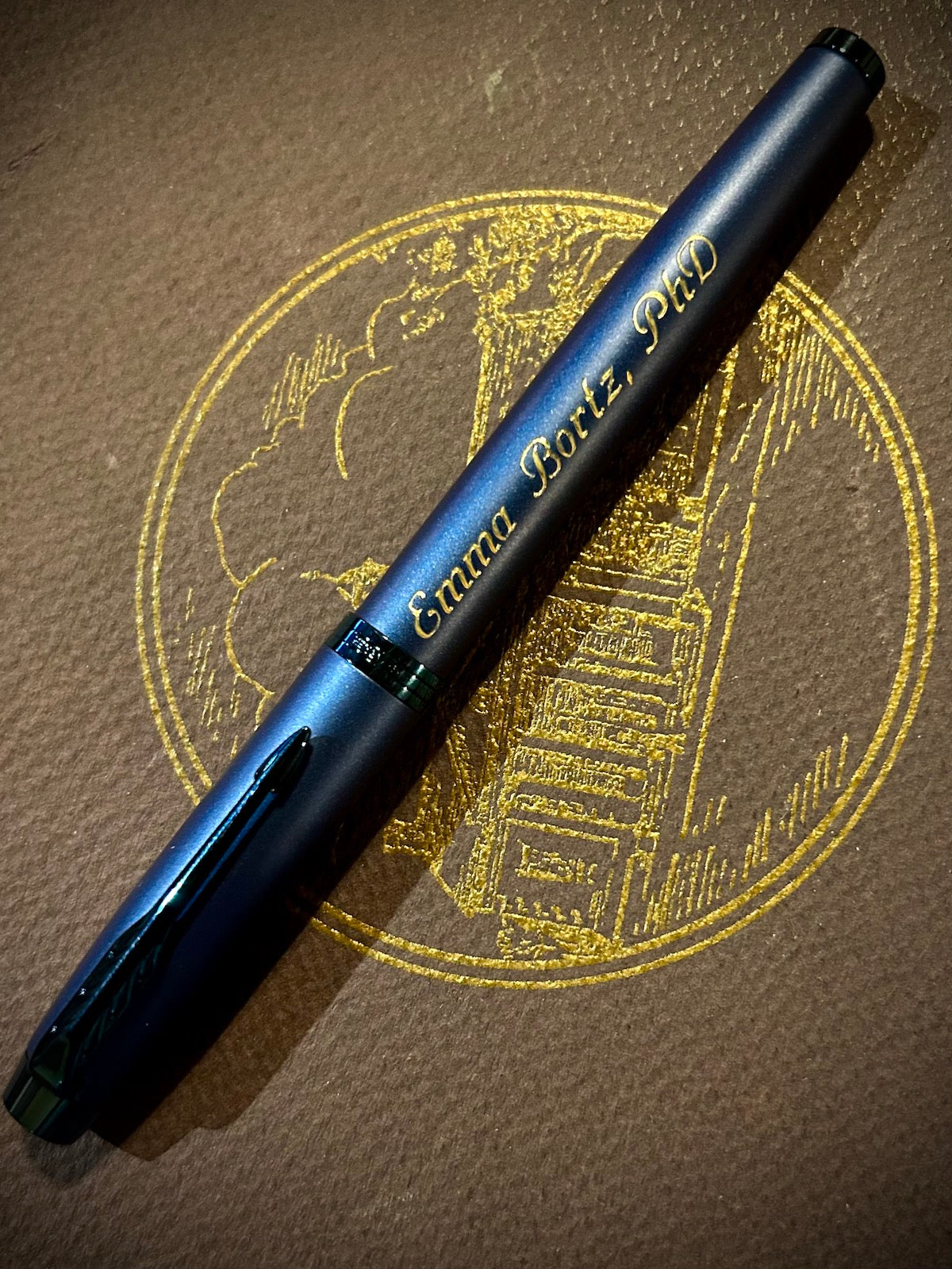 Parker IM Monochrome Blue Rollerball Pen