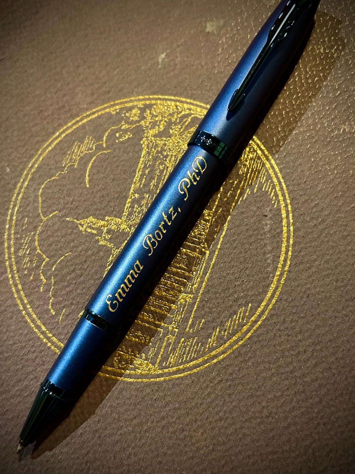 Parker IM Monochrome Blue Rollerball Pen