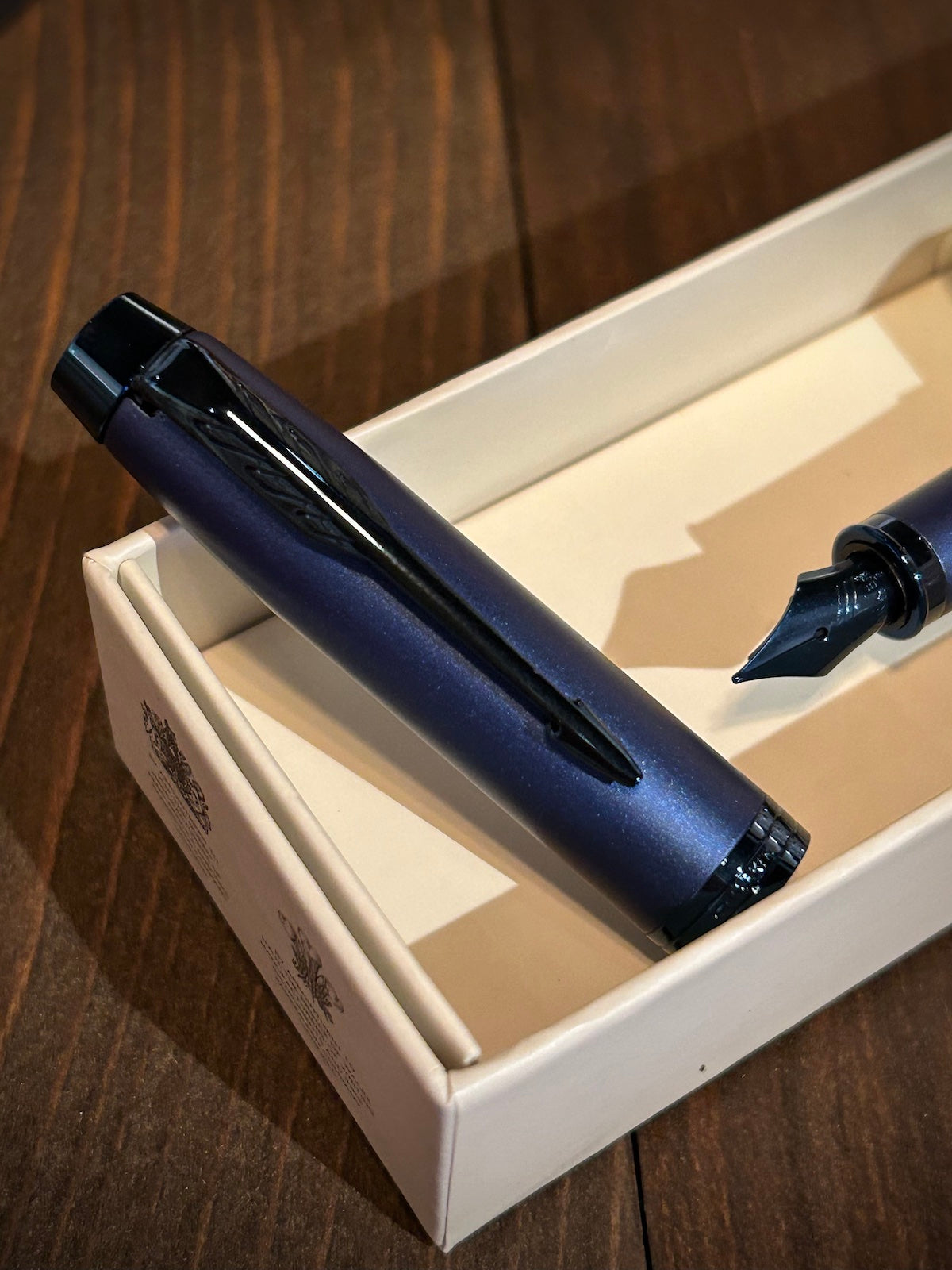 Parker IM Monochrome Blue Fountain Pen