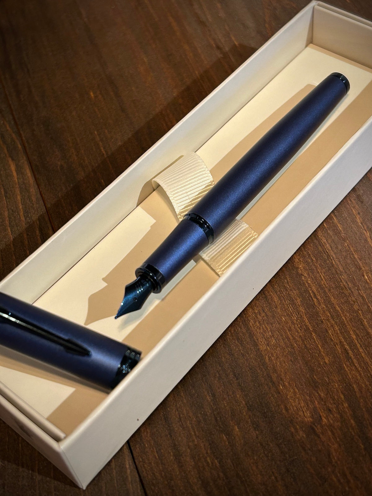 Parker IM Monochrome Blue Fountain Pen