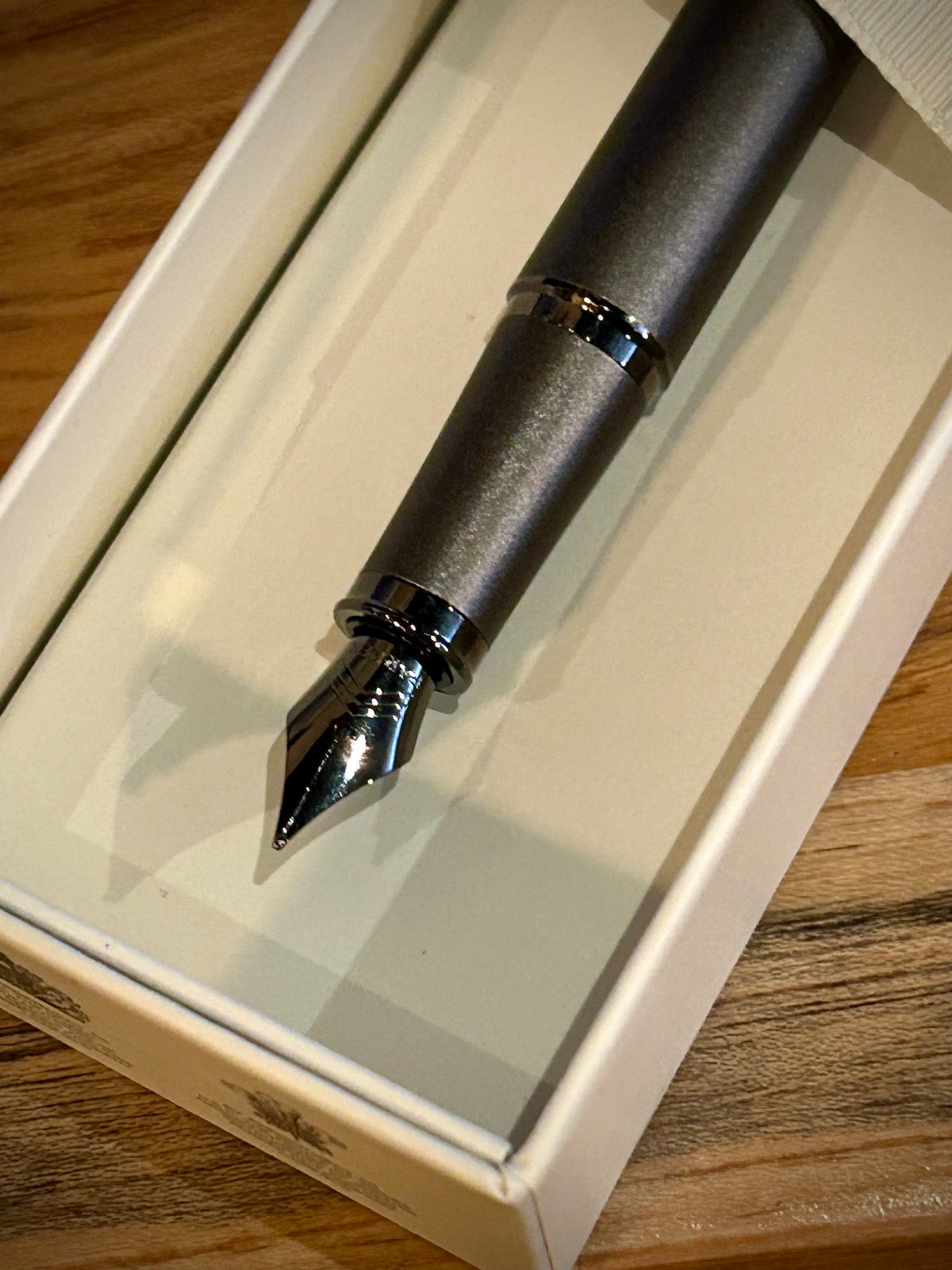 Parker IM Monochrome Gunmetal Fountain Pen